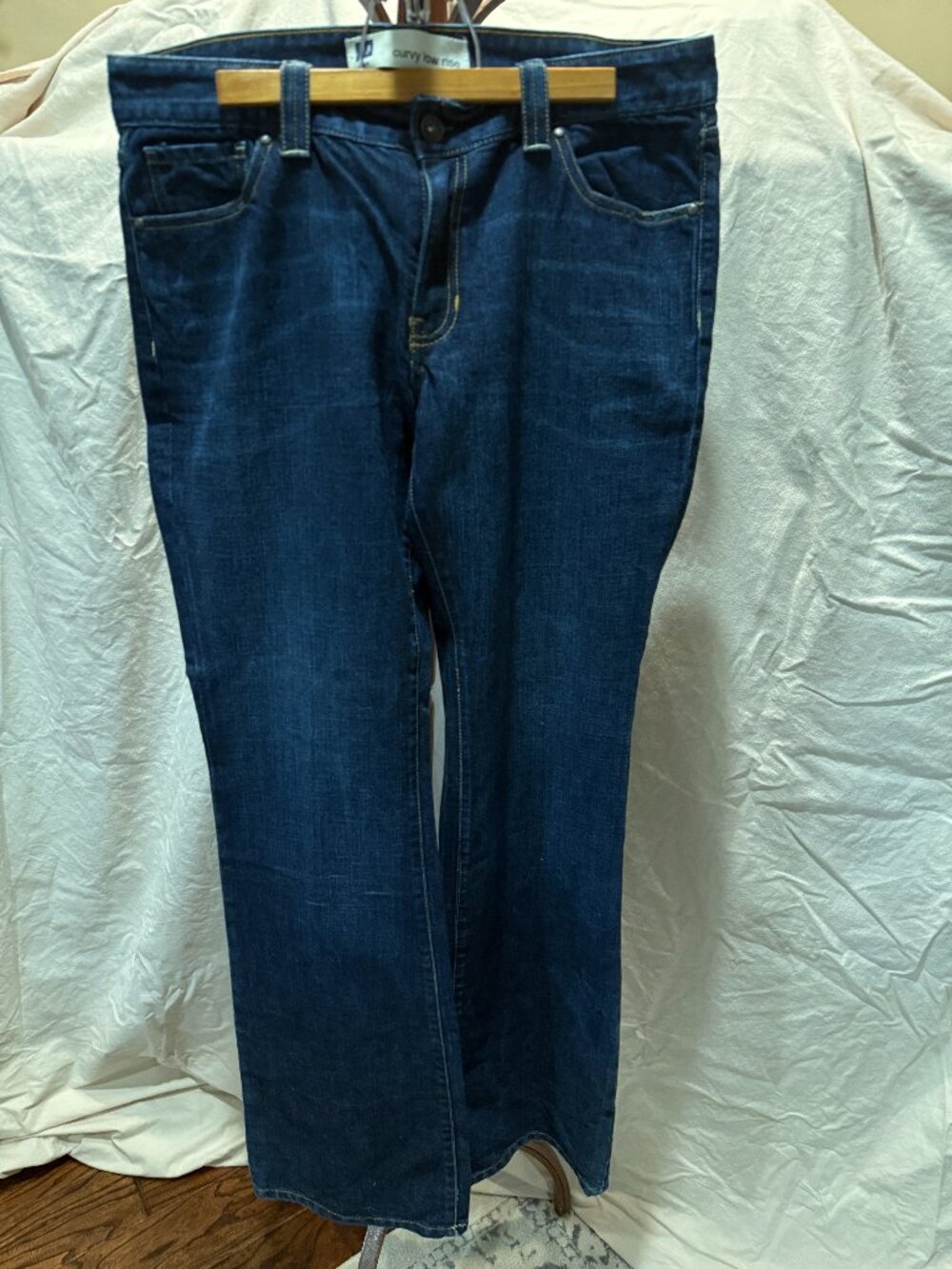GAP Curvy Low Rise 12 Long Jeans